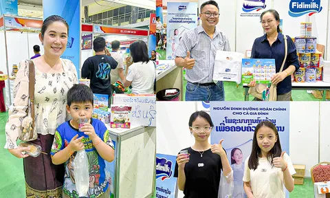 Từ VIETLAO EXPO 2026, Fidimilk từng bước mở rộng dấu ấn thương hiệu dinh dưỡng Việt tại thị trường khu vực
